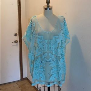 Xhilaration Mint-Green Blouse